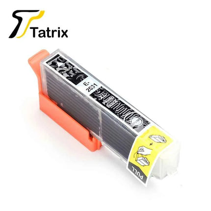 Tatrix Compatible Ink Cartridge for Epson 26XL T2621 T2631 For Epson XP-510/520/600/605/610/615/620/625/700/710/720/800/810/820
