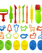 26 pz fai da te Slime plastilina stampo modellazione argilla Kit Slime plastica gioco strumenti di pasta Set taglierine stampi giocattolo per bambini regalo per bambini