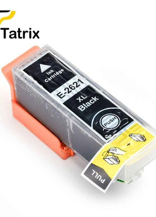 Tatrix Compatible Ink Cartridge for Epson 26XL T2621 T2631 For Epson XP-510/520/600/605/610/615/620/625/700/710/720/800/810/820