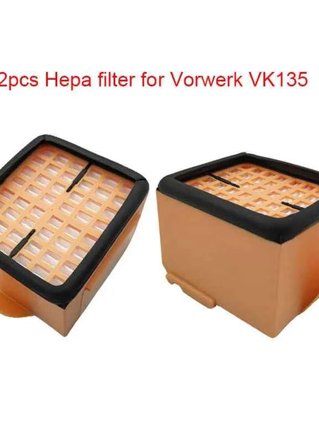 2X Filters for Vorwerk Kobold VK135 VK136 HEPA Filter Vacuum Cleaner vk369 135 136 Filters Vacuum Cleaner Accessory high quality