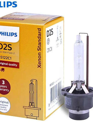 Philips Xenon Standard D2S 85122C1 35W Original Xenon HID Headlight Car Bulb Auto Lamp ECE OEM Quality Made in Germany (Single)