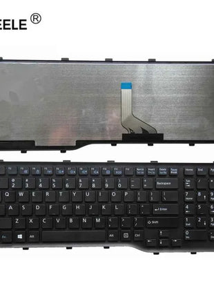 GZEELE New US Laptop Keyboard For FUJITSU Lifebook AH532 A532 N532 NH532 PN:MP-11L63US-D85 Notebook Replacement english keyboard