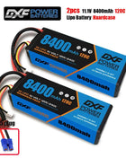 1/2PCS DXF Lipo 3S 4S 2S Battery 7.4V 11.1V 14.8V 8400mAh 6500mAh 6750mAh 7000mAh 5200mAh 9200mah 10000mah Hardcase for RC Car