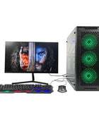 Gaming Computer case Desktop 240 Water-cooled Side Transparent Glass Keyboard Mouse Computer case