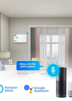 KERUI W184 4G WIFI GSM Sistema di Allarme Unità Wireless Home Tuya Smart APP Controllo Sensore di Movimento Antifurto Supporto Alexa Sensore di Movimento