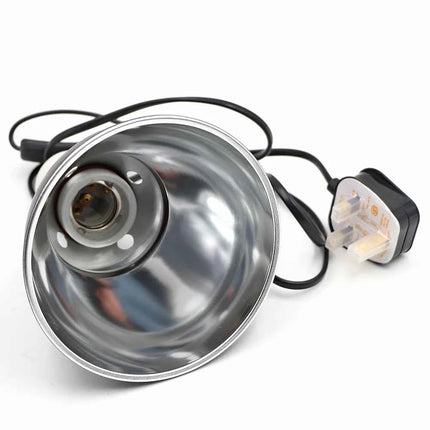 Pet Reptile Heating Lamp Holder Lighting E27 UVB Pet Reptile Heating Lamp Stand Pet Light Bulb Holder Lampshade Emitter Lamp