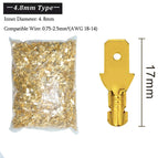 4.8 Male  500PCS / 500PCS