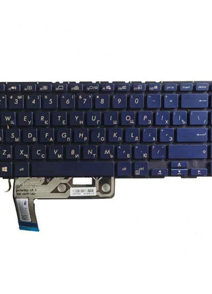 New Laptop Russian Keyboard For ASUS ZenBook 15 UX533 UX533F UX533FD UX533FN UX533FAC Blue Keycaps RU Keyboard With Backlit