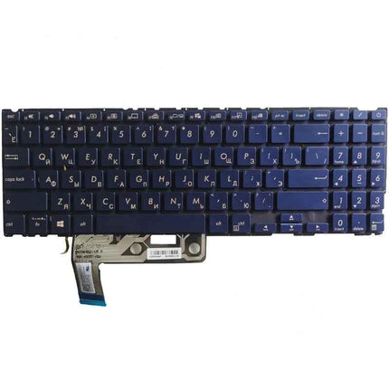New Laptop Russian Keyboard For ASUS ZenBook 15 UX533 UX533F UX533FD UX533FN UX533FAC Blue Keycaps RU Keyboard With Backlit