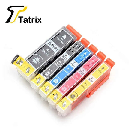 Tatrix Compatible Ink Cartridge for Epson 26XL T2621 T2631 For Epson XP-510/520/600/605/610/615/620/625/700/710/720/800/810/820