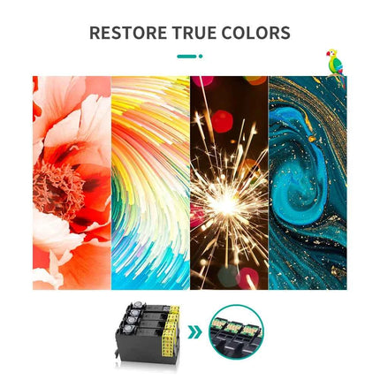 InkGarden T0711 Ink Cartridge For Epson Stylus SX110 SX215 SX218 SX400 SX405 SX410 SX415 SX510W SX515W DX7400 Printer