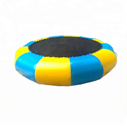 0.9 millimetri PVC Gonfiabile Acqua Trampolino di salto gonfiabile giochi d'acqua trampolino con scivolo per giochi parco acquatico
