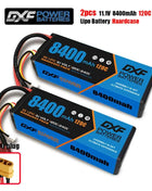 1/2PCS DXF Lipo 3S 4S 2S Battery 7.4V 11.1V 14.8V 8400mAh 6500mAh 6750mAh 7000mAh 5200mAh 9200mah 10000mah Hardcase for RC Car