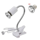 UVA+UVB E27 Pet Reptile Lamp Clip-on Bulb Lamp Holder Turtle Basking UV Heating Lamp Kit Tortoises Light Lizards Lighting