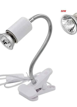 UVA+UVB E27 Pet Reptile Lamp Clip-on Bulb Lamp Holder Turtle Basking UV Heating Lamp Kit Tortoises Light Lizards Lighting