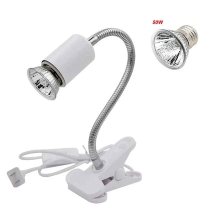UVA+UVB E27 Pet Reptile Lamp Clip-on Bulb Lamp Holder Turtle Basking UV Heating Lamp Kit Tortoises Light Lizards Lighting
