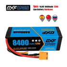 1/2PCS DXF Lipo 3S 4S 2S Battery 7.4V 11.1V 14.8V 8400mAh 6500mAh 6750mAh 7000mAh 5200mAh 9200mah 10000mah Hardcase for RC Car