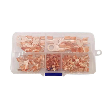 80 Pz/scatola OT Serie di Rame Connettore del Cavo Della Batteria Terminali Aperto Alette Filo Terminale OT-3A OT-10A OT-20A OT-40A OT-60A