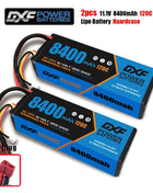 1/2PCS DXF Lipo 3S 4S 2S Battery 7.4V 11.1V 14.8V 8400mAh 6500mAh 6750mAh 7000mAh 5200mAh 9200mah 10000mah Hardcase for RC Car