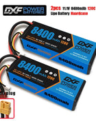 1/2PCS DXF Lipo 3S 4S 2S Battery 7.4V 11.1V 14.8V 8400mAh 6500mAh 6750mAh 7000mAh 5200mAh 9200mah 10000mah Hardcase for RC Car