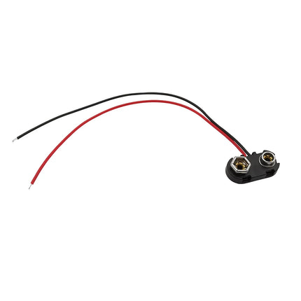 5/10 Pz 9 V Batteria Pinze Connettore Cavi Supporto T/I Tipo DC Batteria A Scatto Cavo di Alimentazione Spina Clip DC 5.5*2.1 per Arduino FAI DA TE
