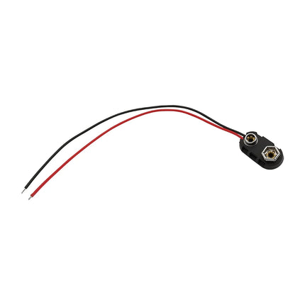 5/10 Pz 9 V Batteria Pinze Connettore Cavi Supporto T/I Tipo DC Batteria A Scatto Cavo di Alimentazione Spina Clip DC 5.5*2.1 per Arduino FAI DA TE