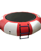 0.9 millimetri PVC Gonfiabile Acqua Trampolino di salto gonfiabile giochi d'acqua trampolino con scivolo per giochi parco acquatico