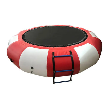 0.9 millimetri PVC Gonfiabile Acqua Trampolino di salto gonfiabile giochi d'acqua trampolino con scivolo per giochi parco acquatico
