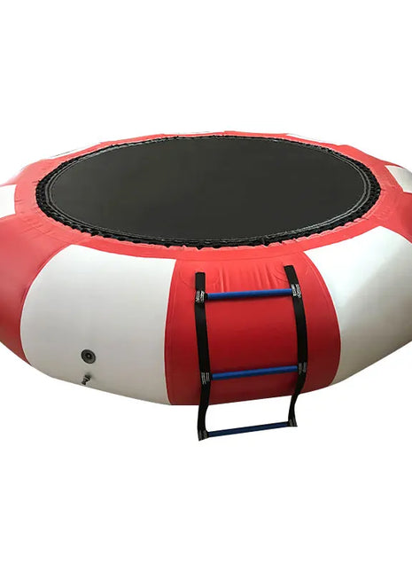 0.9 millimetri PVC Gonfiabile Acqua Trampolino di salto gonfiabile giochi d'acqua trampolino con scivolo per giochi parco acquatico