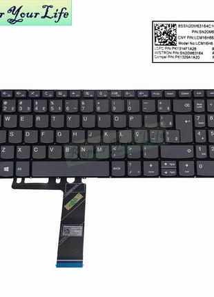 BR Brazil Keyboard For Lenovo IdeaPad 320-15ABR 15IAP 320-15AST 320-15IKB 15ISK 330-15IKBR SN20M63164 Brazilian Laptop Keyboards