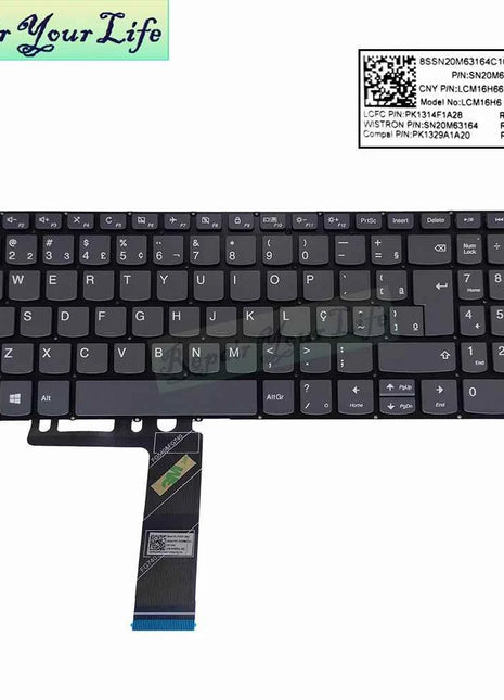 BR Brazil Keyboard For Lenovo IdeaPad 320-15ABR 15IAP 320-15AST 320-15IKB 15ISK 330-15IKBR SN20M63164 Brazilian Laptop Keyboards