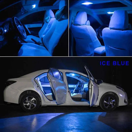 ZUORUI For Volkswagen VW Golf 4 5 6 7 Jetta Bora Vento Passat B5 B6 B7 B8 CC Polo Phaeton Car Bulb LED Interior Light Kit Canbus