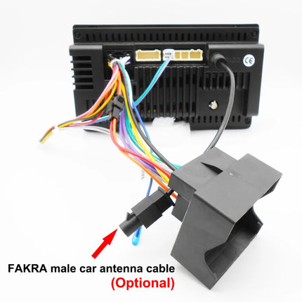 Cablaggio Quadlock Spina a 16 pin a connettore Quad Lock Adattatore cavo autoradio per Golf Mk5 Mk6 Jetta 6 Octavia Mk1 Mk2