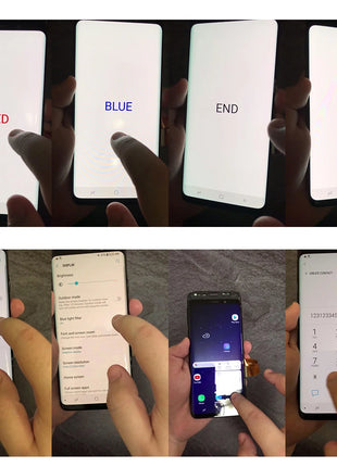 OEM AMOLED Replacement for SAMSUNG Galaxy S9 G960N, G960F/DS, G960U LCD Display Touch Screen Curved Digitizer Assembly Repair