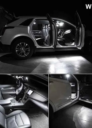 ZUORUI For Volkswagen VW Golf 4 5 6 7 Jetta Bora Vento Passat B5 B6 B7 B8 CC Polo Phaeton Car Bulb LED Interior Light Kit Canbus