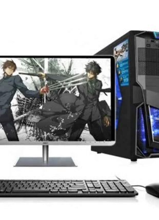 Low Cost Stock Product Desktop Computer 21.5 Inch Core I5 I7 Win10 System Unit 16GB 8GB RAM HDD SSD Cheap Price Oem Gaming Pc