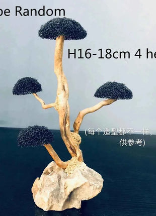 Aquarium Decoration Moss Driftwood Fish Tank Landscaping Water Grass Moss Tree Trunk DIY (No Aquatic Plants)