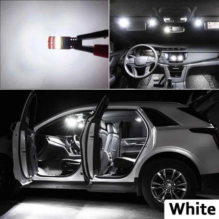 ZUORUI For Volkswagen VW Golf 4 5 6 7 Jetta Bora Vento Passat B5 B6 B7 B8 CC Polo Phaeton Car Bulb LED Interior Light Kit Canbus