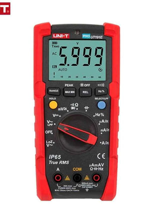 UNI-T UT191E UT191T Professional Digital Multimeter UNIT True RMS ACV AC DC Voltage Current Meter Capacitor Resistor Tester