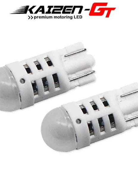 2pcs Car LED Bulbs W5W T10 168 194 2825 1-SMD For Interior Light, Parking Position Lamp, License Plate Light, Turn Signal Light