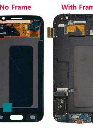 LCD testato per Samsung GALAXY S6 G920 G920F Display LCD Touch Screen Digitizer Assembly parti di riparazione di ricambio