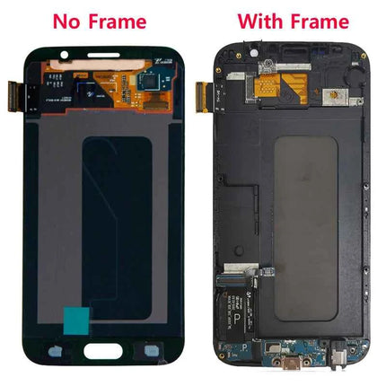 LCD testato per Samsung GALAXY S6 G920 G920F Display LCD Touch Screen Digitizer Assembly parti di riparazione di ricambio
