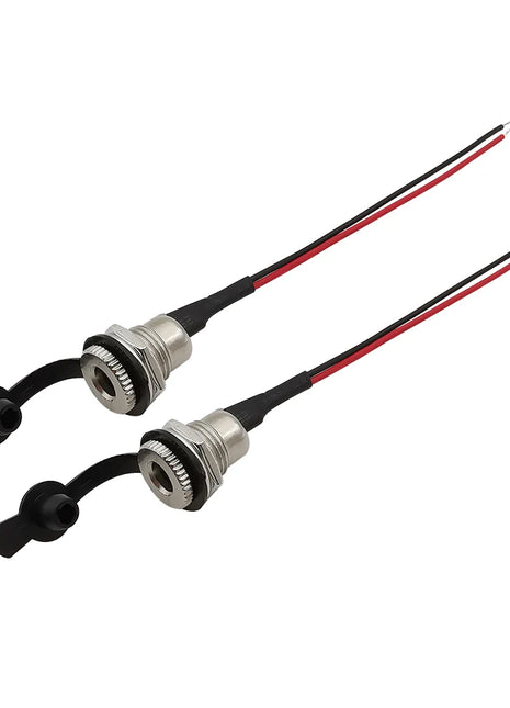 2 Pz 5.5x2.1mm DC Femmina Martinetti Presa di Alimentazione Montaggio A Pannello Connettore A Saldare Con Cavo 5.5*2.1 DC-022B DC-022 DC-099