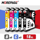 18XL Ink Cartridge For Epson T1811 1812 1813 1814 XL Compatible XP30 XP412 XP102 XP212 405 205 302 402 415 Printer