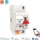 Tuya 40A 1P/2P/3P/4P WiFi Smart Circuit Breaker Automatic Switch overload short circuit protection with Alexa Google home