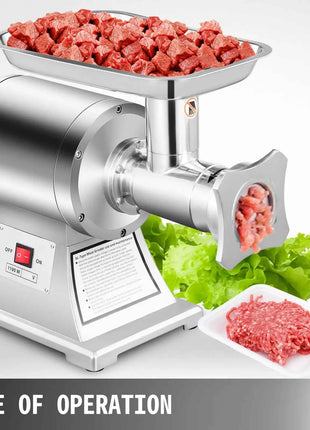 SucceBuy 1100W Electric Meat Mincer Mini Portable Chopper Blender Food Processors Grinder Tools Crusher for Home Commercial
