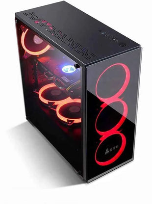 New Wholesale Cheap Price Mini Atx case 22" LED Core I5 I7 16GB Ram VGA GTX 1060 6GB VGA GPU HDD SSD Win10 Latest Gaming Computer Pc