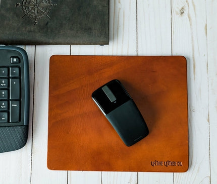 Tappetino Mouse in Pelle Premium - Personalizzabile