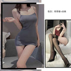Gray Black Stockings / All Yards