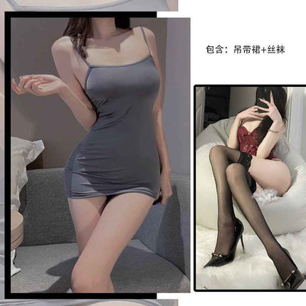 Sexy underwear sexy slip nightdress
